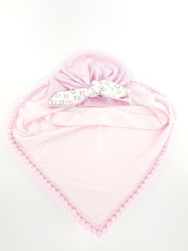 KOMPLET DLA DZIEWCZYNKI CZAPKA TURBAN PINUP + CHUSTKA POD SZYJĘ 0-99LAT 6W
