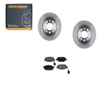 фото thumb №1, Тормозные диски ham. тормозные колодки alfa romeo giulietta задняя 278mm