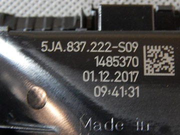 фото thumb №3, Skoda rapid ручка внутрішній правий перед 5ja837222