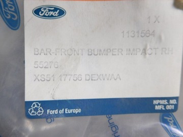 фото thumb №9, Накладка бампера перед з правої ford ka 1131564