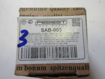 фото thumb №7, Subaru втулка важеля sab-003 febest