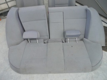 фото thumb №5, Bmw e46 sedan обшивки сидіння сидіння складний сірий