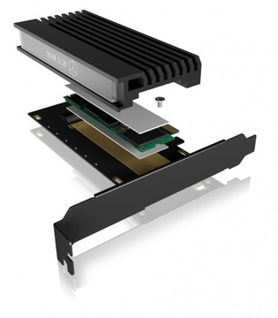 Карта расширения Icy Box IB-PCI214M2-HSL PCIe