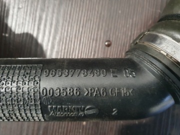 фото thumb №2, Peugeot 207 1.6hdi труба воздуха 9653778480