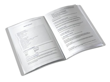 ALBUM OFERTOWY LEITZ STYLE A4 40 KOSZULEK BIAŁY