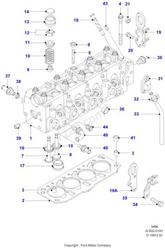 фото thumb №6, Клапан всасывающий ford transit connect 02-13 1113198