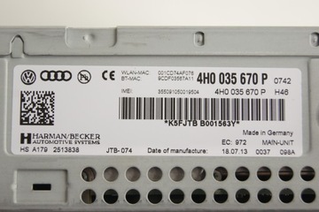 фото thumb №6, Gd audi a8 s8 считыватель mmi навигация sim sd 4h0035670p