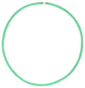 ТРЕНИРОВОЧНОЕ КОЛЬЦО ДЛЯ ФИТНЕСА-АЭРОБИКИ НА КОЛЕСАХ HULA HOP 80 СМ