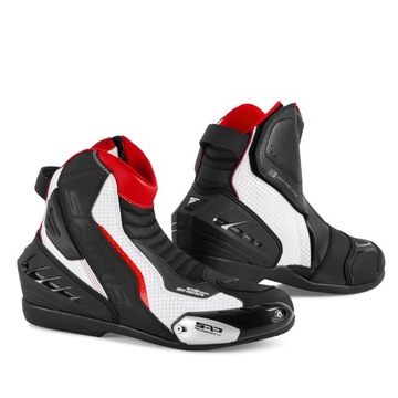 Спортивная мотообувь SHIMA SX-6 WHITE БЕСПЛАТНО