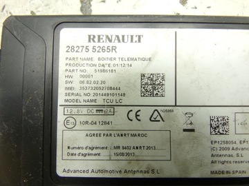 фото thumb №4, Модуль блок керування usb renault clio captur 282755265r