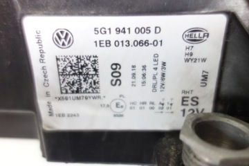 фото thumb №3, Лампа перед левая vw golf vii lift led