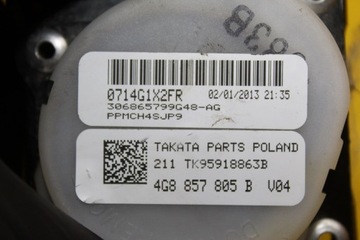 фото thumb №5, Pas безпеки зад audi a6 c7 4g8857805b