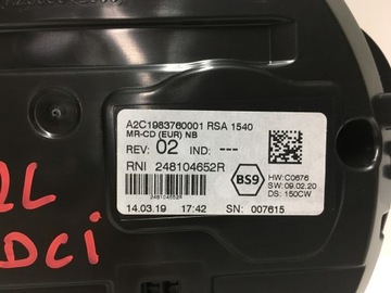 фото thumb №6, Renault talisman 2.0 dci лічильник прилади 248104652r