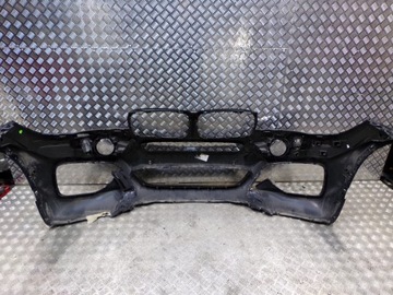 фото thumb №15, Bmw x6 f16 mpakiet бампер передній чорний granat