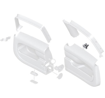 фото thumb №3, Пряжка крепление обшивка дверь mini r50 r53 r55