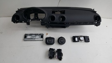 фото thumb №1, Audi a3 8v quattro приборная панель консоль подушка безопасности ремни