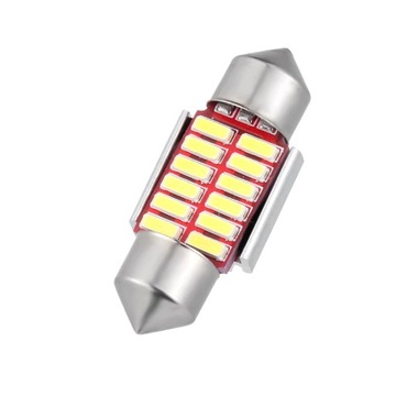 СВЕТОДИОДНАЯ ЛАМПА 12 SMD 4014 C5W C10W C18W CANBUS 31мм