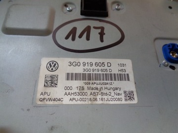 фото thumb №15, Vw golf 7 passat екран дисплей монітор 3g09196