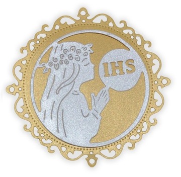 СКРАПКИ Причастие IHS девушка