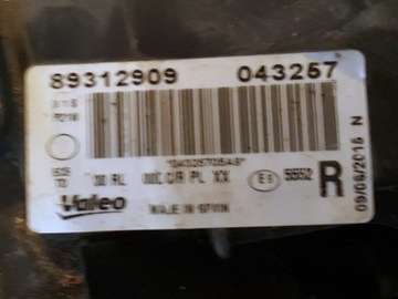 фото thumb №9, Лампа права перед audi q7 07-09 043257 valeo niesk