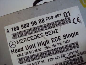 фото thumb №7, Считыватель навигация mercedes ml w166 gl x166