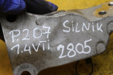 фото thumb №6, Кронштейн двигуна peugeot 207 1.4 vti 9654165780