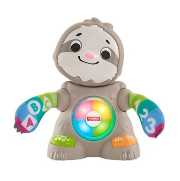FISHER PRICE LINKIMALS интерактивный LENIWIEC на польском языке