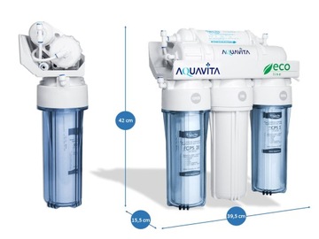 ФИЛЬТР ДЛЯ ВОДЫ ОБРАТНОГО ОСМОСА ДЛЯ КУХНИ RO5 100 GPD