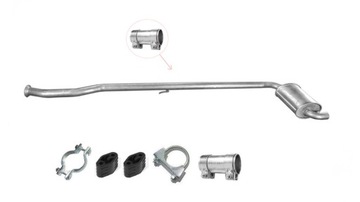 фото thumb №7, Гасник середній dacia solenza 1.4i sedan 04 polmo