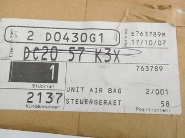 фото thumb №8, Датчик подушка. подушка безпеки ford ka ys5t14b056ca 1122411