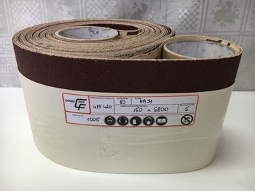 Лента шлифовальная бесконечная 150х6800 Hard Dr P180 - 5 шт.