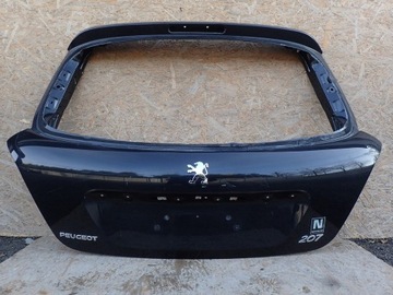фото thumb №1, Крышка зад крышка багажника peugeot 207 hb 2006-