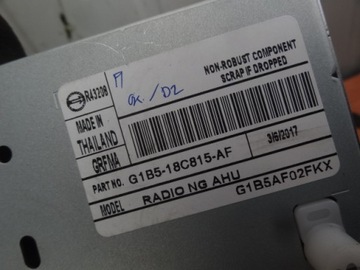 фото thumb №9, Ford ka+ plus 2017 радио cd панель europa оригинал