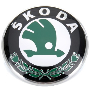 ЛОГОТИП ЭМБЛЕМА SKODA FABIA OCTAVIA ОРИГИНАЛ