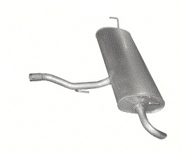 фото thumb №1, Глушитель конечный nissan qashqai poj.1,6