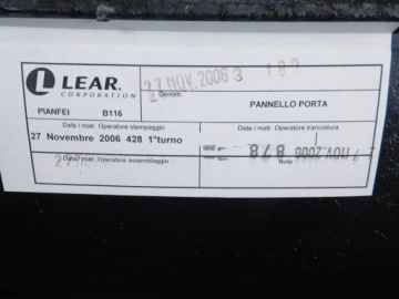 Обшивка обшивка двері правий перед idea 735421191 Київ, фото thumb