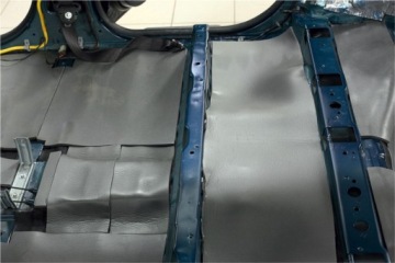 Мат шумоізоляційна піна kauczukowa гумовий 6mm bez kleju do автомобіля Зі Шроту, фото thumb