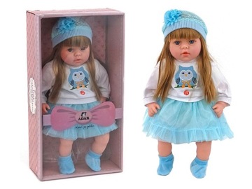 DUŻA lalka BABY jak żywa BOBAS mówi i śpiewa + butelki smoczek GRATIS 212