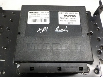 фото thumb №1, Scania r блок управления модуль ecas