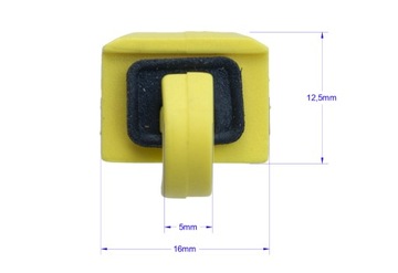 фото thumb №6, Кліпса накладки скло лобове seat leon i toledo ii