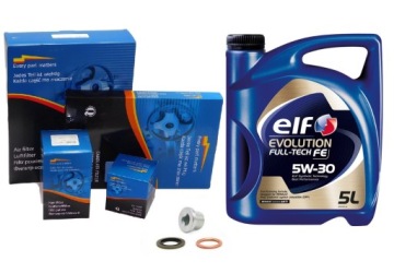 Купити Фільтри x 4 + олія elf 5w30 5l renault megane ii 1.9dci, фото thumb