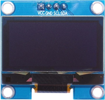 OLED-дисплей 1.3 Arduino I2C SH1106 Синий