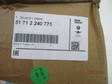 фото thumb №12, Bmw f30 f31 решётка решётка радиатора решётка радиатора m performance оригинальный номер l