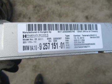 фото thumb №4, Bmw f25 x3 f36 модуль combox bluetooth 9257151
