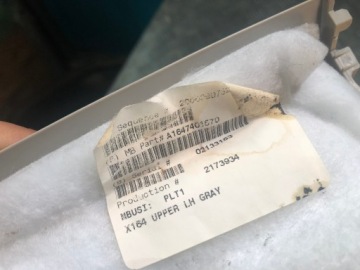 фото thumb №2, Mercedes gl x164 обивка защита крышки левая