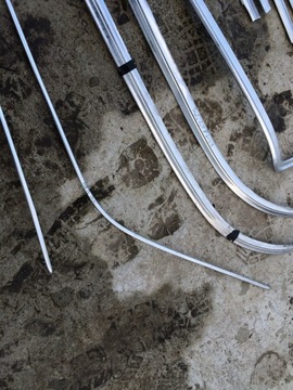 фото thumb №4, Планки боковые дверь крыша стекло mercedes w108 w109