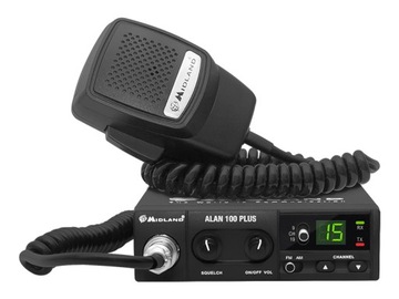 RADIO CB ALAN MIDLAND 100 PLUS AM/FM 40 KANAŁÓW