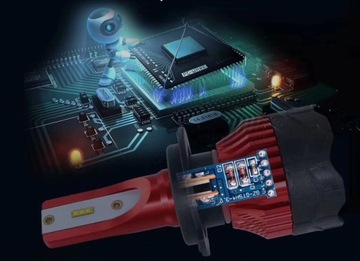 H4 GT ZES K5 COB СВЕТОДИОДНЫЕ ЛАМПЫ +300% МОЩНОСТЬ ЛАМПОЧКИ