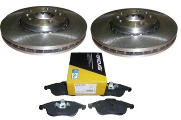 фото thumb №1, Тормозные диски тормозные kpl тормозные колодки перед renault laguna iii 3 качество