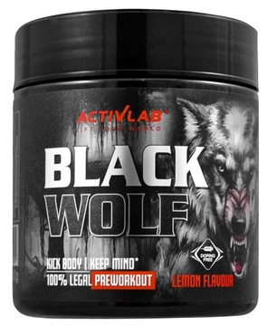 ACTIVLAB BLACK WOLF 300 Г ЛИМОН СИЛОВАЯ ЭНЕРГИЯ ПРЕДТРЕНИРОВКИ
